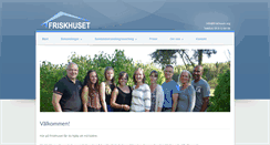 Desktop Screenshot of friskhuset.org